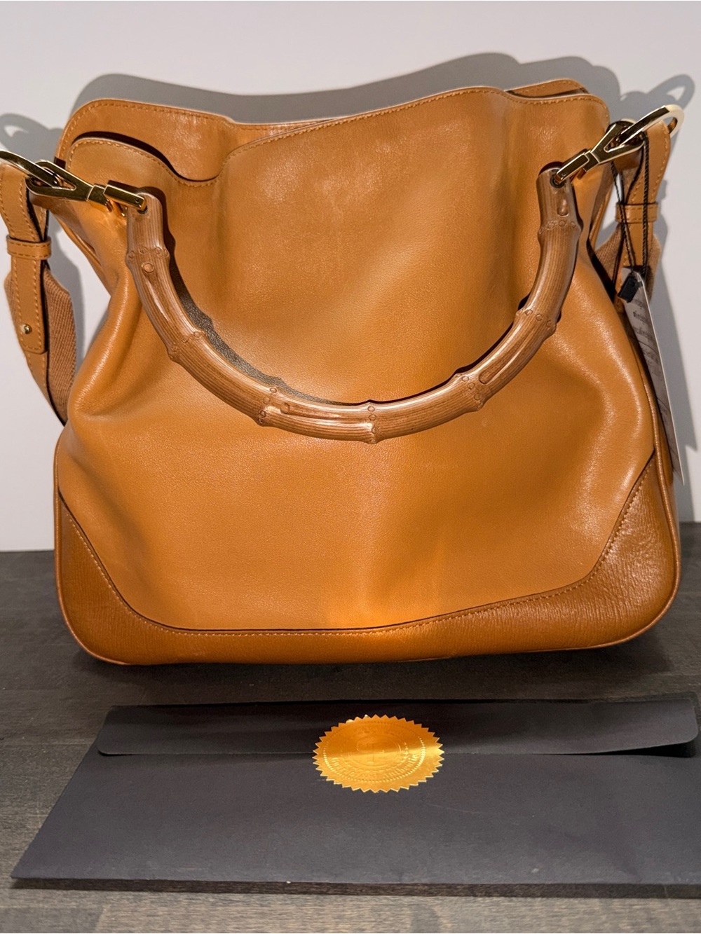 Pre-owned GUCCI Leather Shoulder Bags
Bamboo Shoulder Bag
